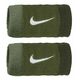 Znojnik za ruku Nike Swoosh Double-Wide Wristbands - oil green/medium olive/cargo khak
