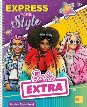 Lisciani Barbie kreativna bojanka Express your style