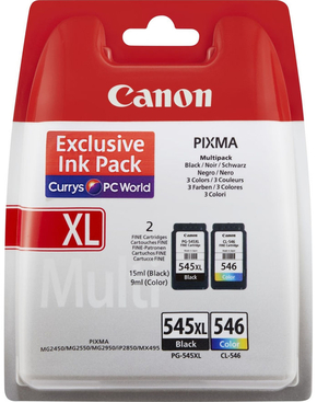 Canon PG-545XL tinta crna (black)/plava (cyan)