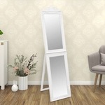 vidaXL Samostojeće ogledalo bijelo 50 x 200 cm