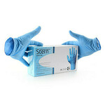 Jednokratne rukavice 7"/S, plave, 100 kom, nitril, Stern