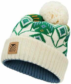 Dale of Norway Vilja Unisex Wool Hat Off White/Bright Green/Blue Shadow UNI Skijaška kapa