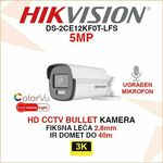 Hikvision video kamera za nadzor DS-2CE12KF0T-LFS, 1080p