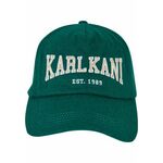 Karl Kani Šilterica 'KA-233-001-2' boja devine dlake (camel) / smaragdno zelena / bijela