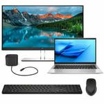 HP E24i monitor, IPS, 24", 1920x1080, USB-C, Thunderbolt, USB, refurbished
