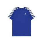 ADIDAS SPORTSWEAR Tehnička sportska majica 'Essentials 3-Stripes ' plava / bijela