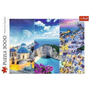 Grčki odmor 3000kom puzzle - Trefl