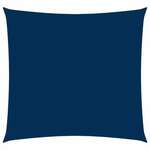 vidaXL Jedro protiv sunca od tkanine četvrtasto 2,5 x 2,5 m plavo