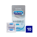Durex Invisible Extra osetljiv, kondomi, 10kom.