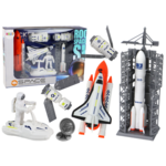 Space Set Space Mission Rocket Spaceship 8 pieces.