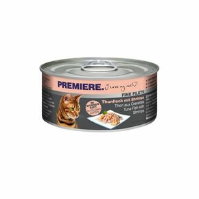 Premiere Cat Filets tuna i škampi 80 g konzerva