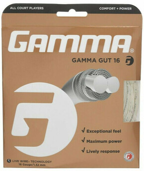 Teniska žica Gamma Gamma Gut (12