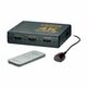 TRN-CS1-5L - Transmedia 5-way HDMI Switch 4K30Hz - TRN-CS1-5L - Transmedia CS1-5L 5-way HDMI Switch 4K30Hz - with IR- remote control, with external IR-receiver Media devices INVISIBLY STOW and control it remotely. Switches 5 different sources to...