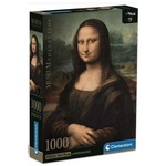 Mona Lisa Museum Collection puzzle od 1000 dijelova s ​​posterom - Clementoni