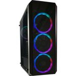 LC Power Gaming 703B - Quad-Luxx kućište, midi, bez napajanja, ATX, mATX, mini ITX