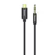BASEUS Yiven Type-C muški na 3,5 muški audio kabel M01 crni CAM01-01