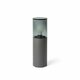 FARO 71747 | Kila Faro podna svjetiljka 40cm 1x E27 IP65 tamno siva, dim