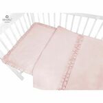 MimiNu posteljina za bebe 2 elem Royal Powder Pink
