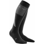 CEP WP205U Winter Compression Tall Socks Black II Čarape za trčanje