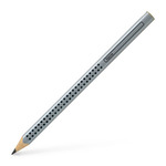Jumbo Grip grafitna olovka B srebrnasta - Faber-Castell