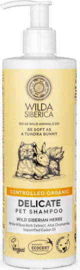 Wilda Siberica Delicate šampon za osjetljive pse i mačke pogodno za štence