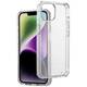 Hama Extreme Protect stražnji poklopac za mobilni telefon Apple iPhone 14 prozirna otporna na udarce, induktivno punjenje