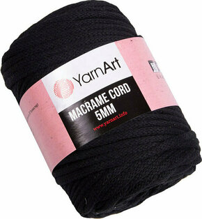 Yarn Art Macrame Cord 5 mm 750 Black