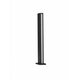NOVA LUCE 9026125 | Minot Nova Luce podna svjetiljka 70cm 1x LED 601lm 3000K IP54 crno, opal
