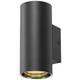 ASTO TUBE, nadgradna zidna svjetiljka, cilindrična, max. 1x10W, crna SLV ASTO TUBE 1006441 zidna svjetiljka GU10 10 W crna