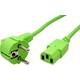 ROLINE 230V IEC Kabel za napajanje zelena 1.8m 19.08.1013