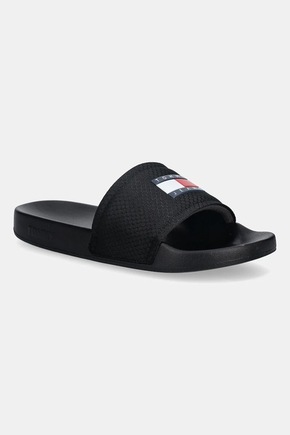 Natikače Tommy Jeans TJM POOL SLIDE crna EM0EM01673