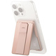 UNIQ Heldro ID magnetic wallet with stand and strap blush pink