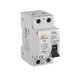 KANLUX 23220 | Kanlux strujni prekidač zaštite (relej FI) + nadstrujna zaštita 6A DIN35 modul, 2P B AC svjetlo siva, crno, žuto
