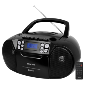 Sencor SPT 3907 B prijenosni Bluetooth CD radio MP3/SD/USB/AUX