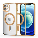 Tech-Protect Magshine MagSafe Apple iPhone 12 Gold