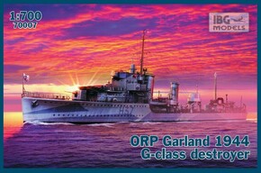 Plastic model ORP Garland 1944 G-class destroyer