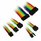 Kolink Core Adept Braided Cable Extension Kit - Rainbow CBKL1297