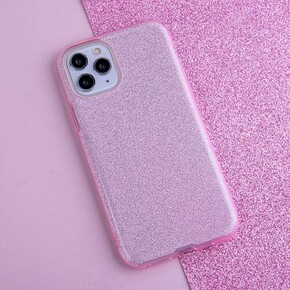 Glitter 3u1 maskica za iPhone 12 / iPhone 12 Pro: roza