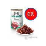 Brit Paté&amp;Meat hrana za pse u konzervi, divljač, 6x400 g