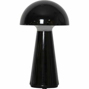 Crna LED stolna lampa s mogućnosti zatamnjivanja (visina 28 cm) Mushroom – Star Trading