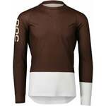 POC MTB Pure LS Jersey Dres Axinite Brown/Hydrogen White M