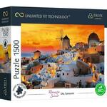 Romantični zalazak sunca, Oia, Santorini 1500 kom puzzle - Trefl