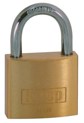 Kasp K12030 lokot 30 mm različito zatvaranje zlatno-žuta zaključavanje s ključem