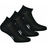 Čarape za tenis Fila Calza Invisible-Socks 3P - black