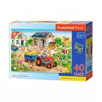 Castorland puzzle 40 kom maksi - život na farmi