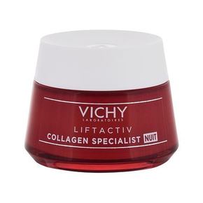 Vichy Liftactiv Collagen Specialist noćna krema za lice za sve vrste kože 50 ml za žene