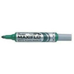 Pentel Maxiflo MWL5 marker na bijeloj ploči zelena 6mm