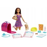 Barbie®: Pažljivi kućni set za igru ​​s dodacima - Mattel