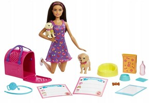 Barbie®: Pažljivi kućni set za igru ​​s dodacima - Mattel