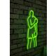 Ukrasna plastična LED rasvjeta, Muhammed Ali - Green